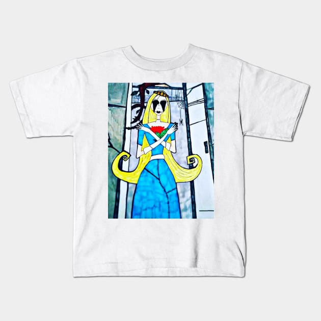 Fan art Kids T-Shirt by Holliekaye